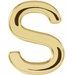 Single Initial Earring