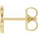 Single Initial Earring