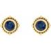 Beaded Halo-Style Stud Earrings