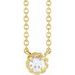 Claw-Prong Rope Necklace or Center