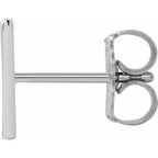Single Initial Earring