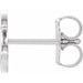 Single Initial Earring