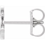 Single Initial Earring
