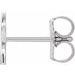 Single Initial Earring