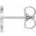 Single Initial Earring
