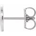 Single Initial Earring