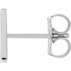 Single Initial Earring