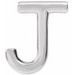 Single Initial Earring