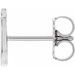 Single Initial Earring