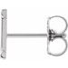 Single Initial Earring