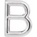 Single Initial Earring