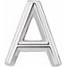 Single Initial Earring