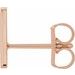 Single Initial Earring