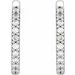 Accented Huggie Earrings