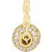 Pavé-Style Ball Necklace or Pendant