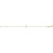 Youth Sideways Cross Bracelet