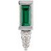 Accented Bar Earrings