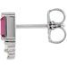 Accented Bar Earrings