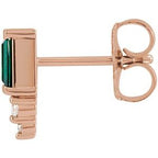 Accented Bar Earrings