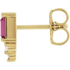 Accented Bar Earrings