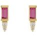 Accented Bar Earrings