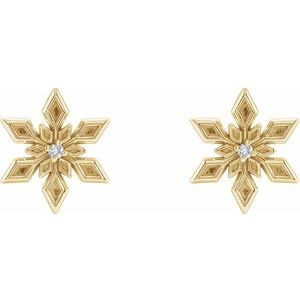 Snowflake Earrings
