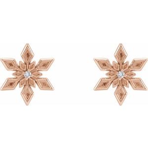 Snowflake Earrings
