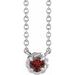 Claw-Prong Rope Necklace or Center