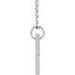 Engravable Rhombus Necklace or Pendant