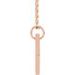 Engravable Rhombus Necklace or Pendant