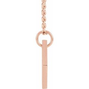 Engravable Rhombus Necklace or Pendant