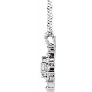 Halo-Style Necklace or Pendant