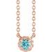 Claw-Prong Rope Necklace or Center
