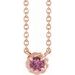 Claw-Prong Rope Necklace or Center