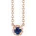 Claw-Prong Rope Necklace or Center