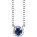 Claw-Prong Rope Necklace or Center