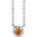 Claw-Prong Rope Necklace or Center