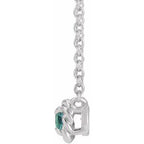 Claw-Prong Rope Necklace or Center