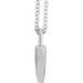 Engravable Heart Lock Necklace or Pendant