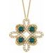 Clover Necklace or Pendant