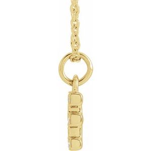 Petite Initial Necklace