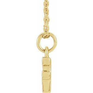 Petite Initial Necklace