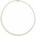 Lab-Grown Diamond Line Necklace