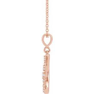 Cabochon Crescent Moon Necklace or Pendant