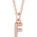 Petite Initial Necklace