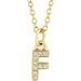 Petite Initial Necklace