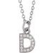 Petite Initial Necklace