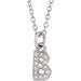 Petite Initial Necklace