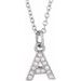 Petite Initial Necklace