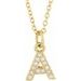 Petite Initial Necklace